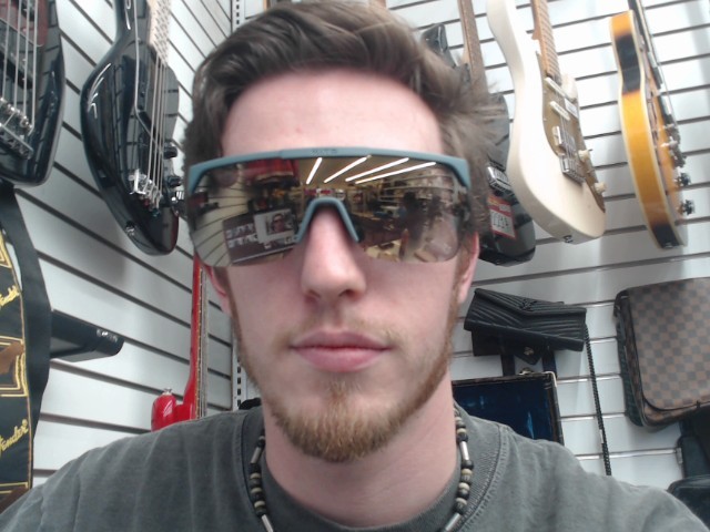 Lunettes fume style visor ski