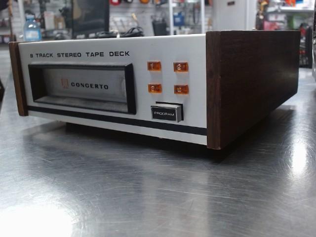 Vintage 8 track player works