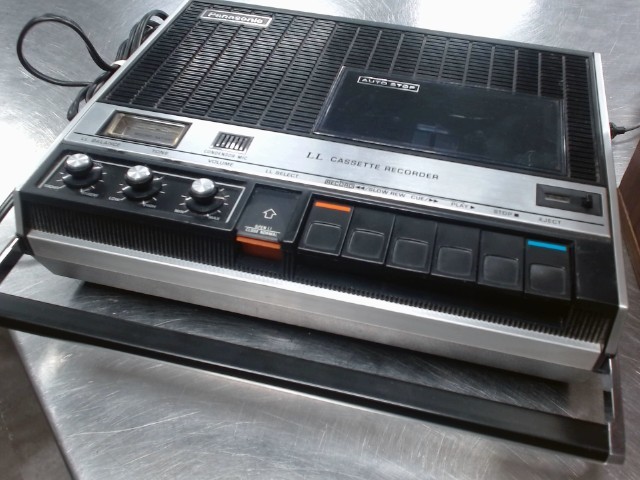 Vintage casset player/recorder