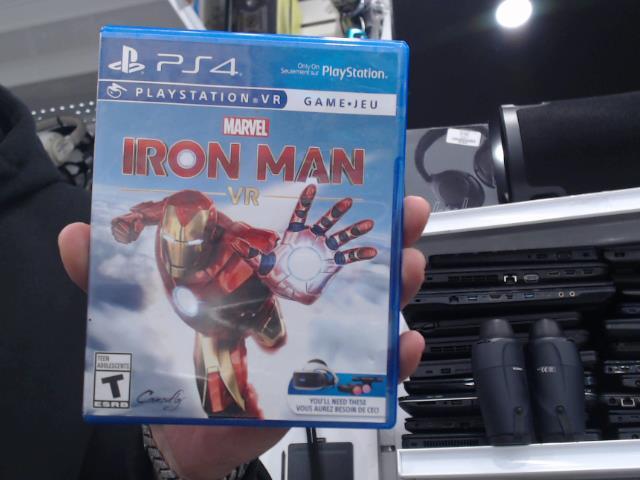 Iron man vr marvel jeu ps4