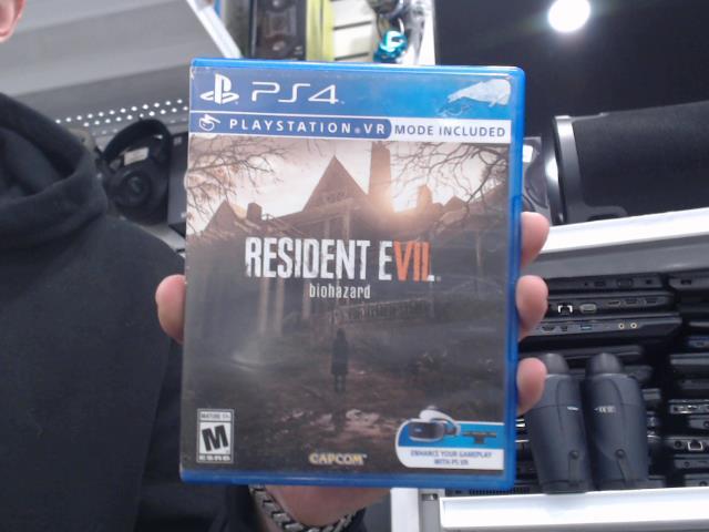 Resident evil biohazard jeu ps4