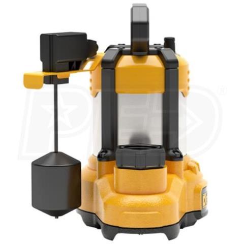 Sump pump dewalt 1/3hp brand new