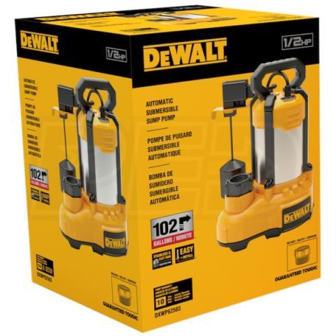 Smap pump dewalt 1/3hp brand new