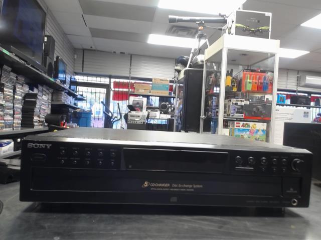 5 cd changer disc exchange system
