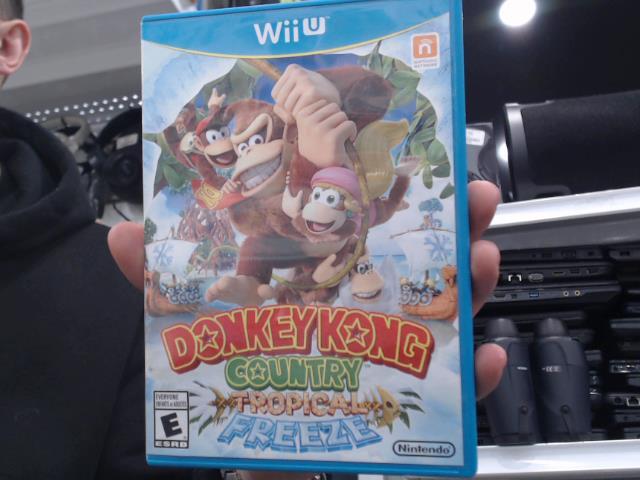 Donkey kong country tropical freeze wiiu