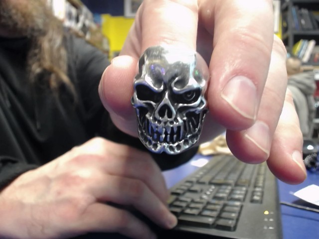 Bague en stainless crane