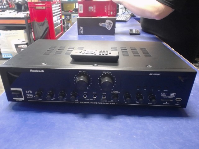Amplificateur hi fi stereo karaoke