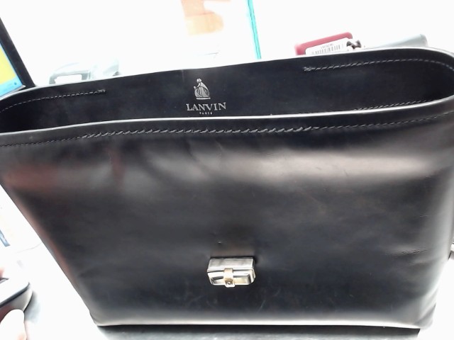 Sac a main lanvin en cuir paris