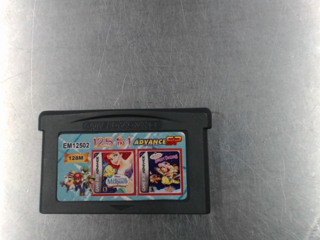 Gameboyadvance 125 in 1 advance sp