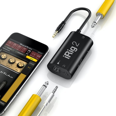 Adapteur a telephone pour guitares