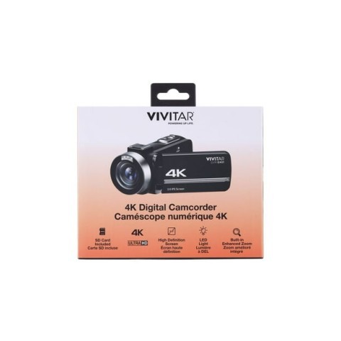 Vivitar 4k digital camcorder brand new