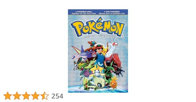 Pokemon legends 4dvd inclus