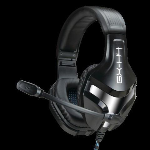 Casque gaming pc noir wired