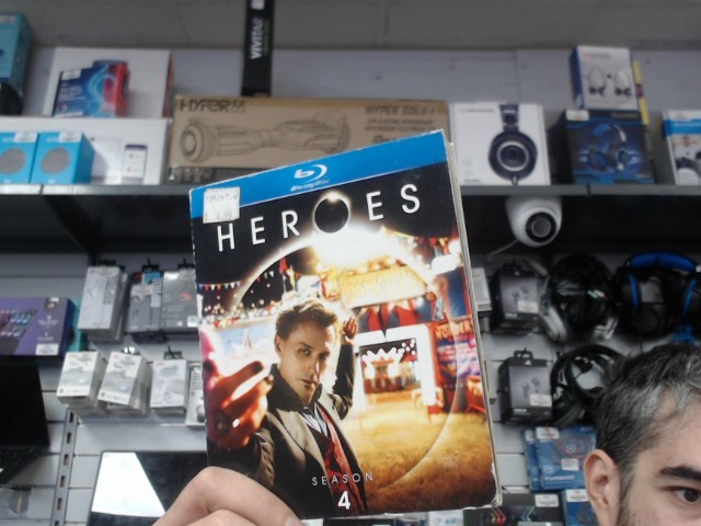Heroes season 4 bluray
