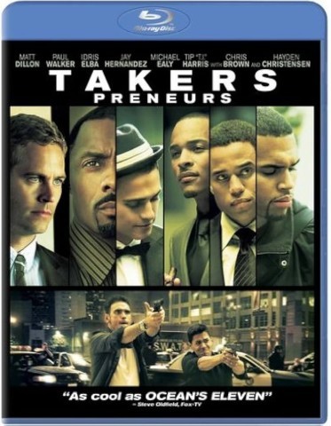 Takers blu ray