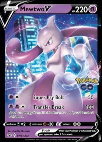Mewtwo v pokemon go edition ungraded
