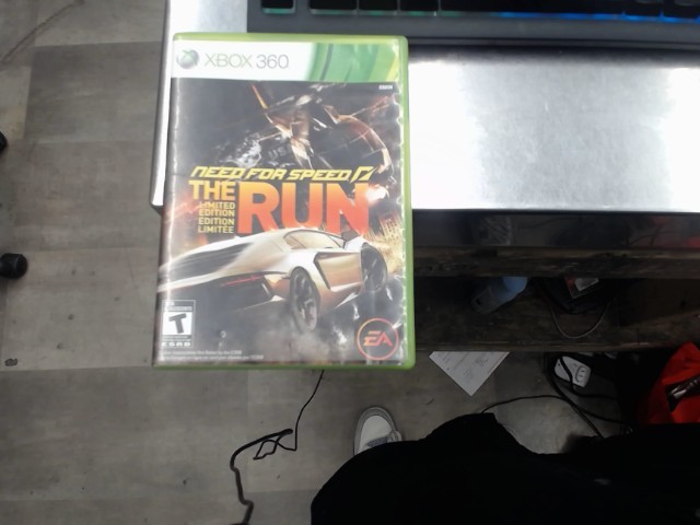 Jeu xbox 360 need for speed the run (le)