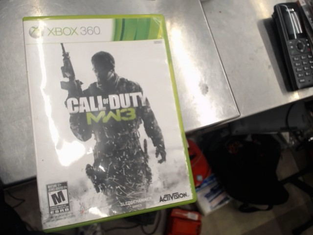 Jeu xbox 360 cod 8 modern warfare 3