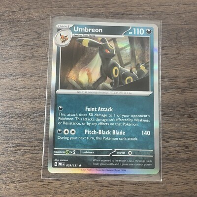 Umbreon cosmos holo 059/131 ungraded