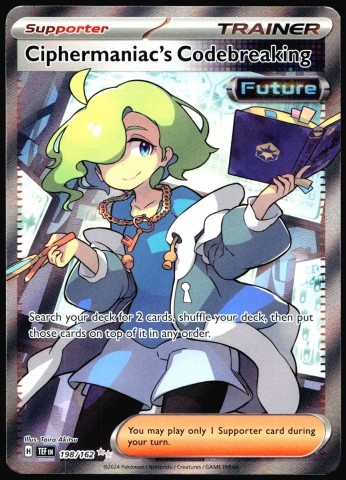 Ciphermaniac's codebreaking full art 198