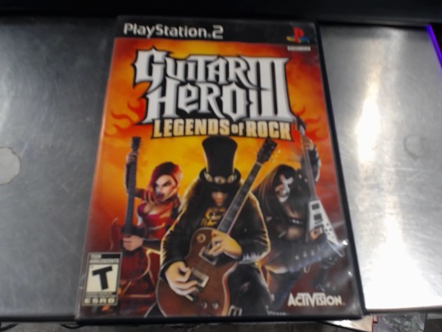 Guitar hero 3 legends of rock ps2