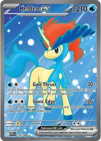 Keldeo ex alternate 159/86
