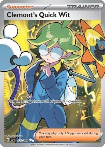 Clemont's quick wit full art 229/131