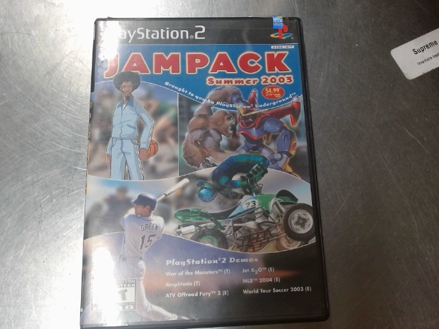 Playstation underground jumpack:summer23