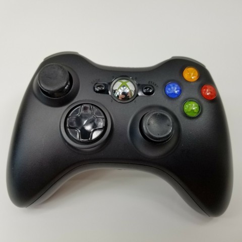 Manette noir xbox360+acc