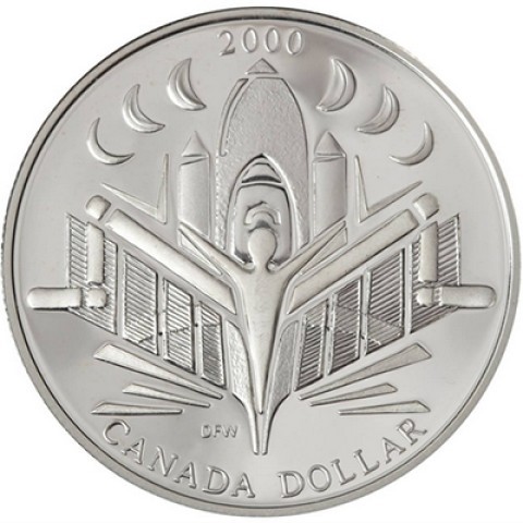 Jeton argent dfw 2000