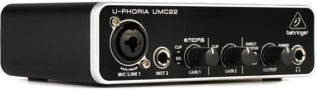 Interface behringer umc22
