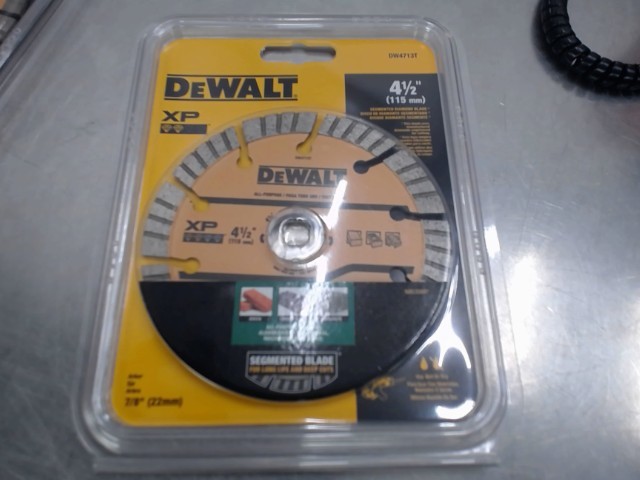 Diamond dewalt blade new dw4713t