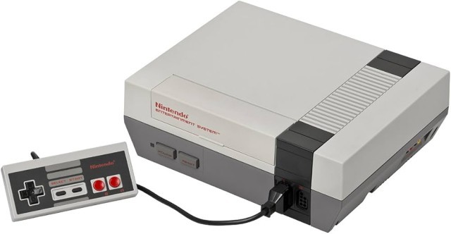 Nintendo nes console