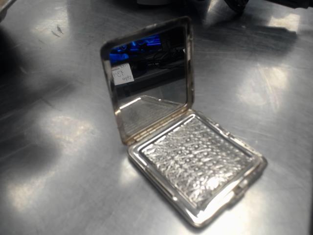 Mini mirroir en argent avec lettre a