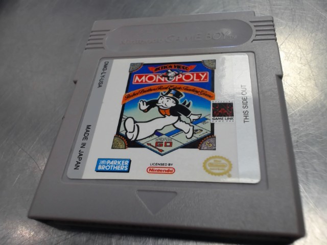 Monopoly gameboy loose