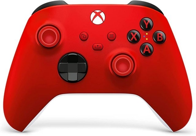 Manette de serie x rouge