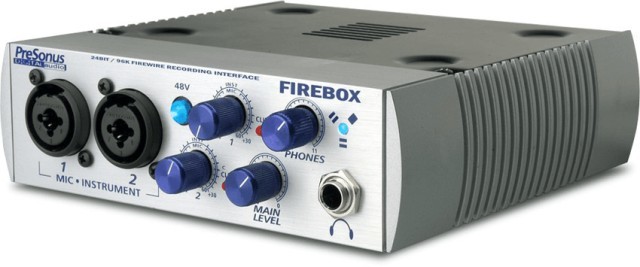 Audiobox firebox avec fil