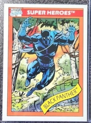 Marvel comics card black panther 20