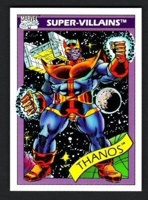 Marvel comics card thanos 79