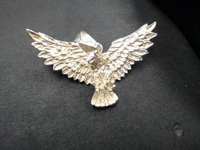 Breloque aigle en argent