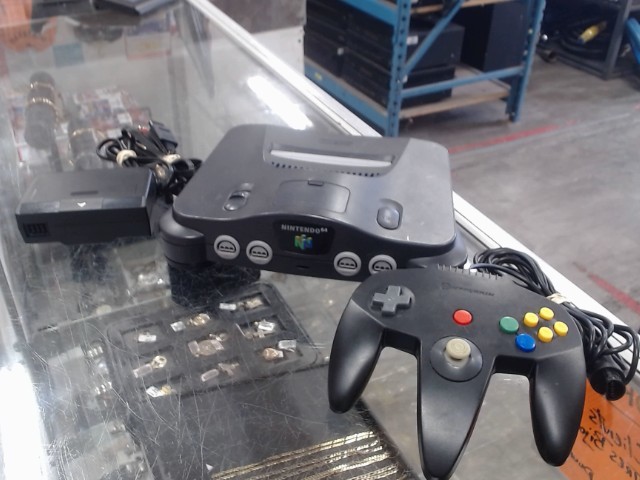 Console nintendo 64+1man+fil