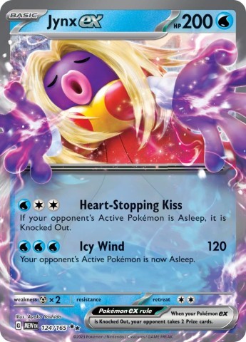 Jynx ex holo 124/165