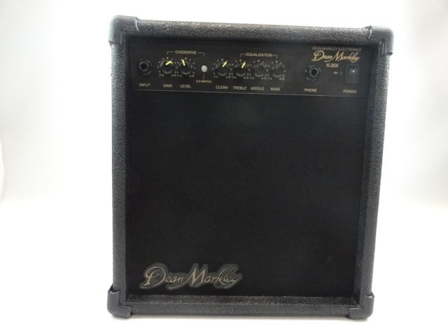 Ampli a guitare noire electrique