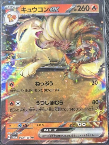 Ninetales ex holo 038/165