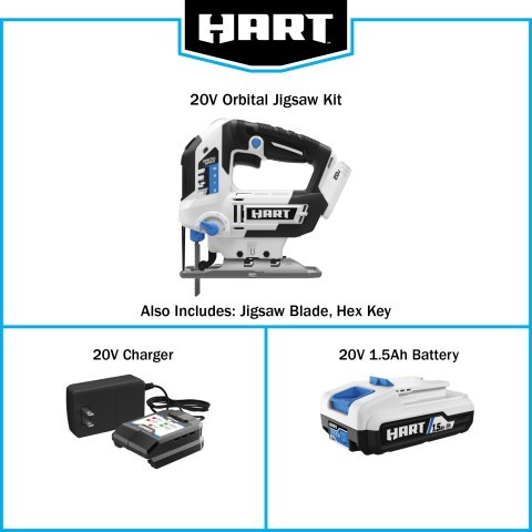 Jigsaw avec charge et batterie