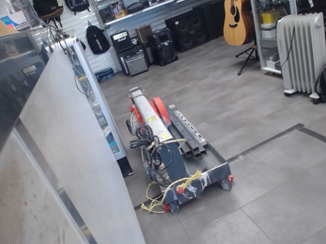 Wet tile saw rouge elect