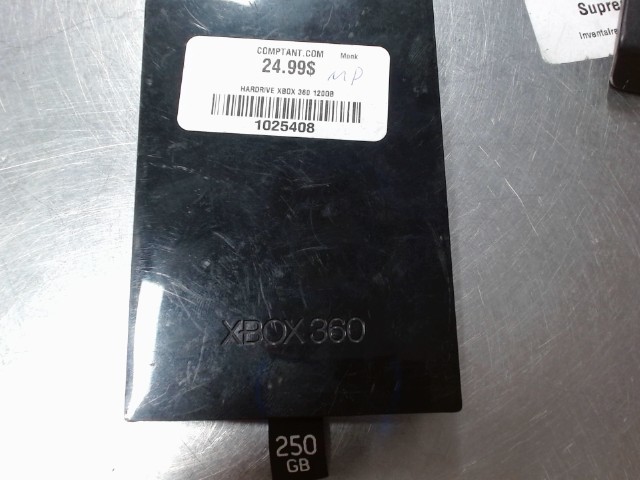 Hardrive xbox 360 250gb