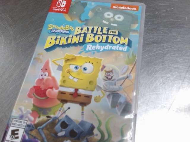 Spongebob squarepnats bottle for bikini