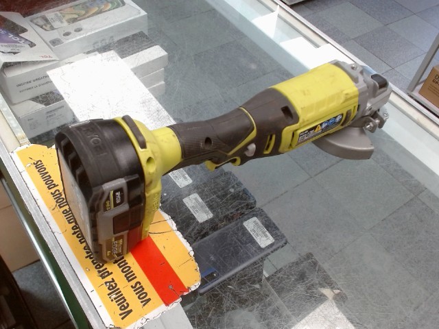 Grinder avec batterie sans chargeur