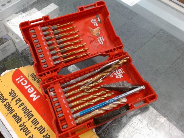 Kit de meche en titanium avec boite